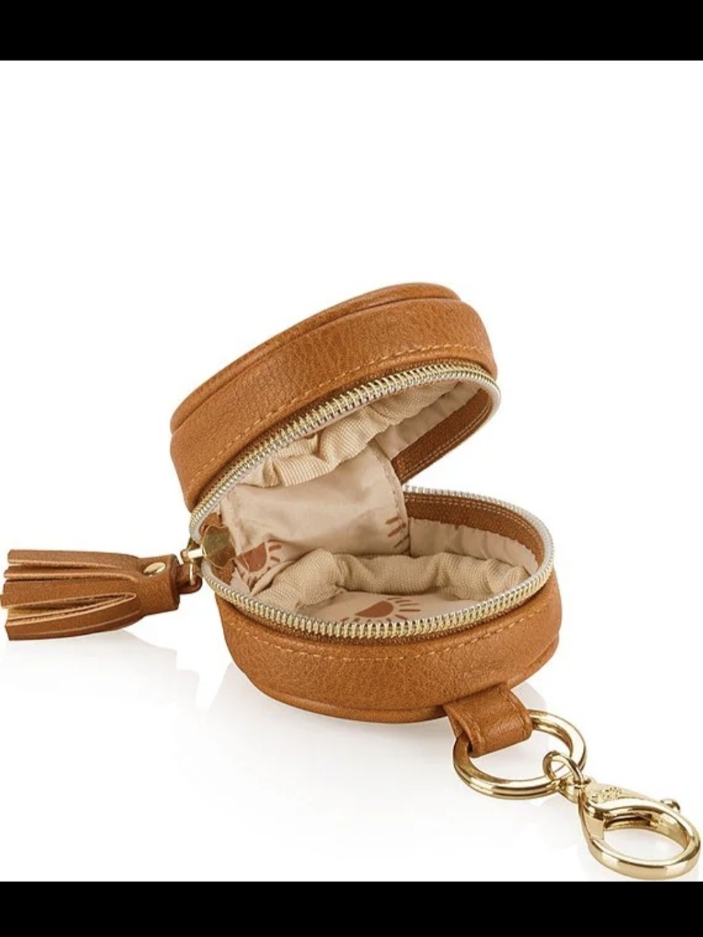 Itzy Ritzy Paci Pod Charm In Cognac - Picture 3 of 5